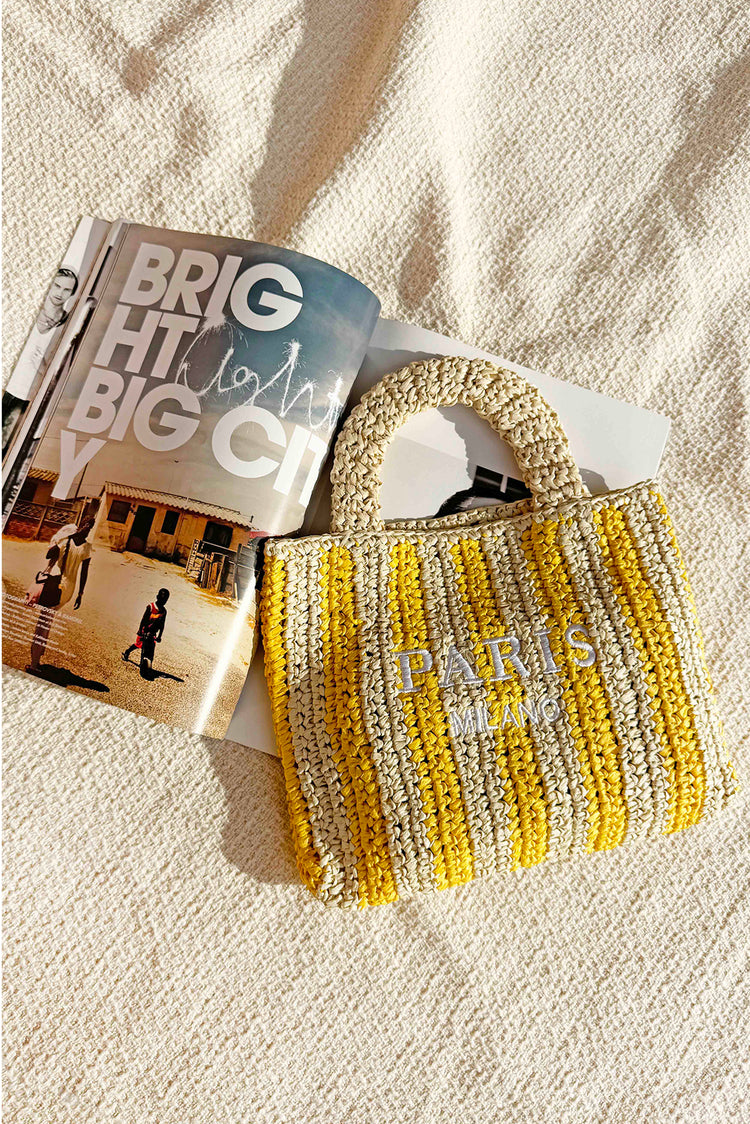 Rosebud Radiance Bag - Lemon for women