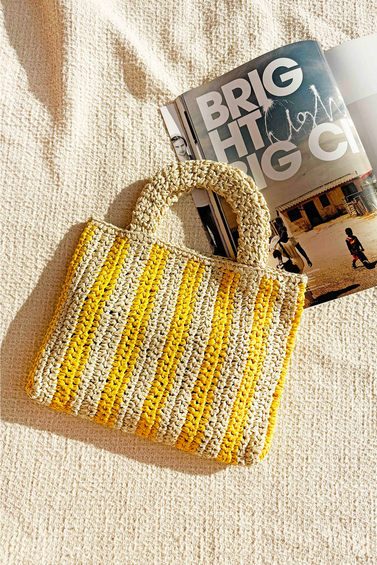 Rosebud Radiance Bag - Lemon for women
