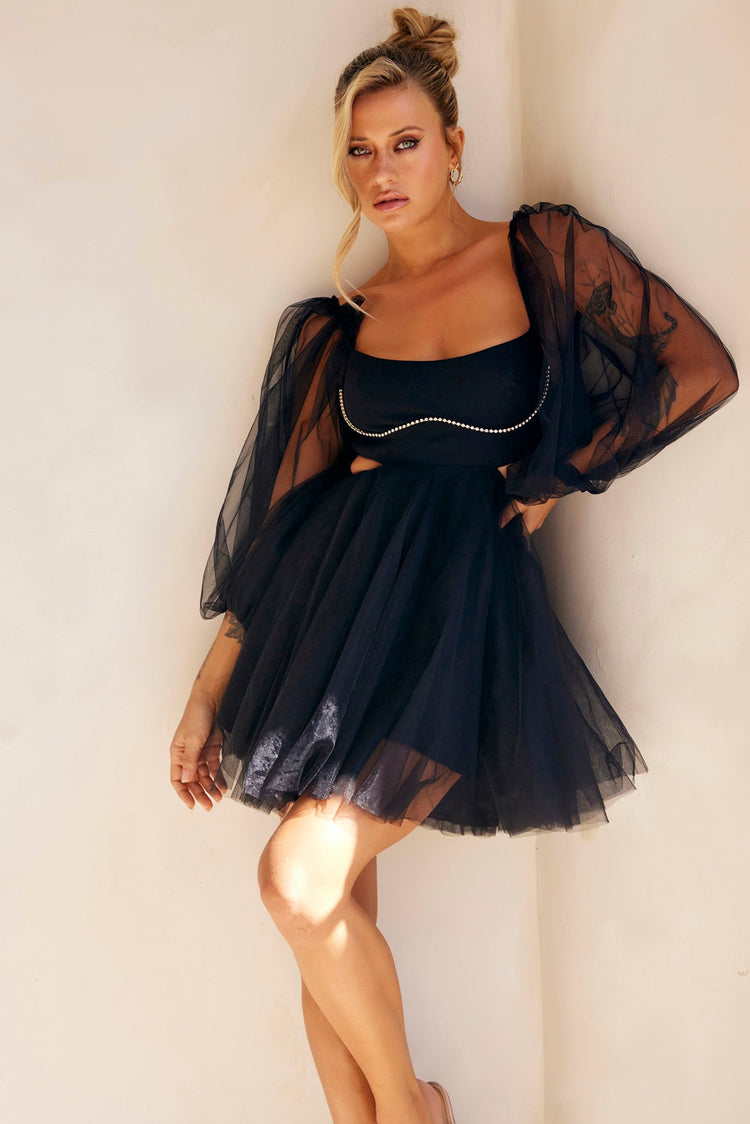 Saint Malo Mini Dress - Black for women
