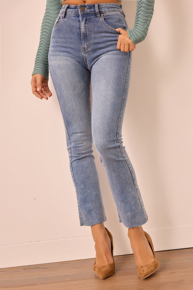 Saltwater Blue Jeans - Washed Blue for women