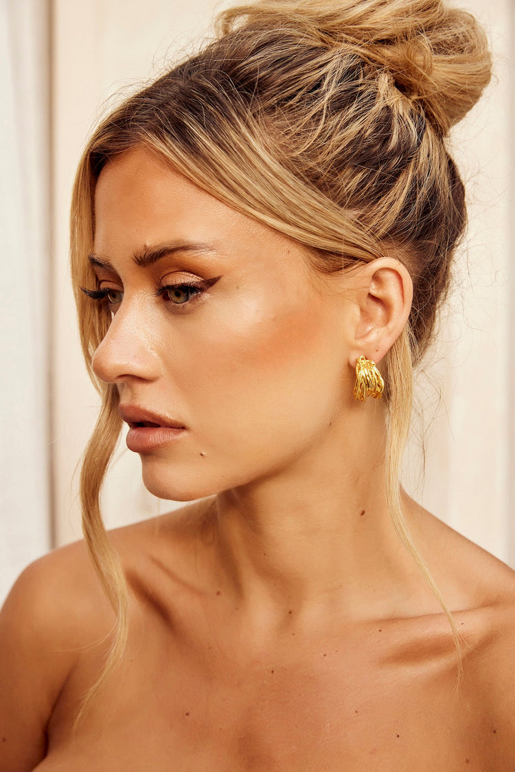 Salty Shasta Earrings - Gold for women