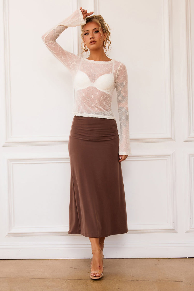 Serena Top - Cream for women