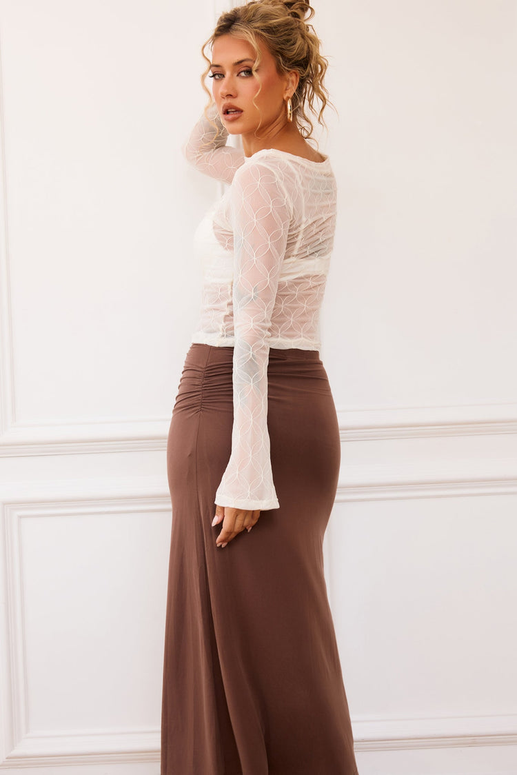 Serena Top - Cream for women