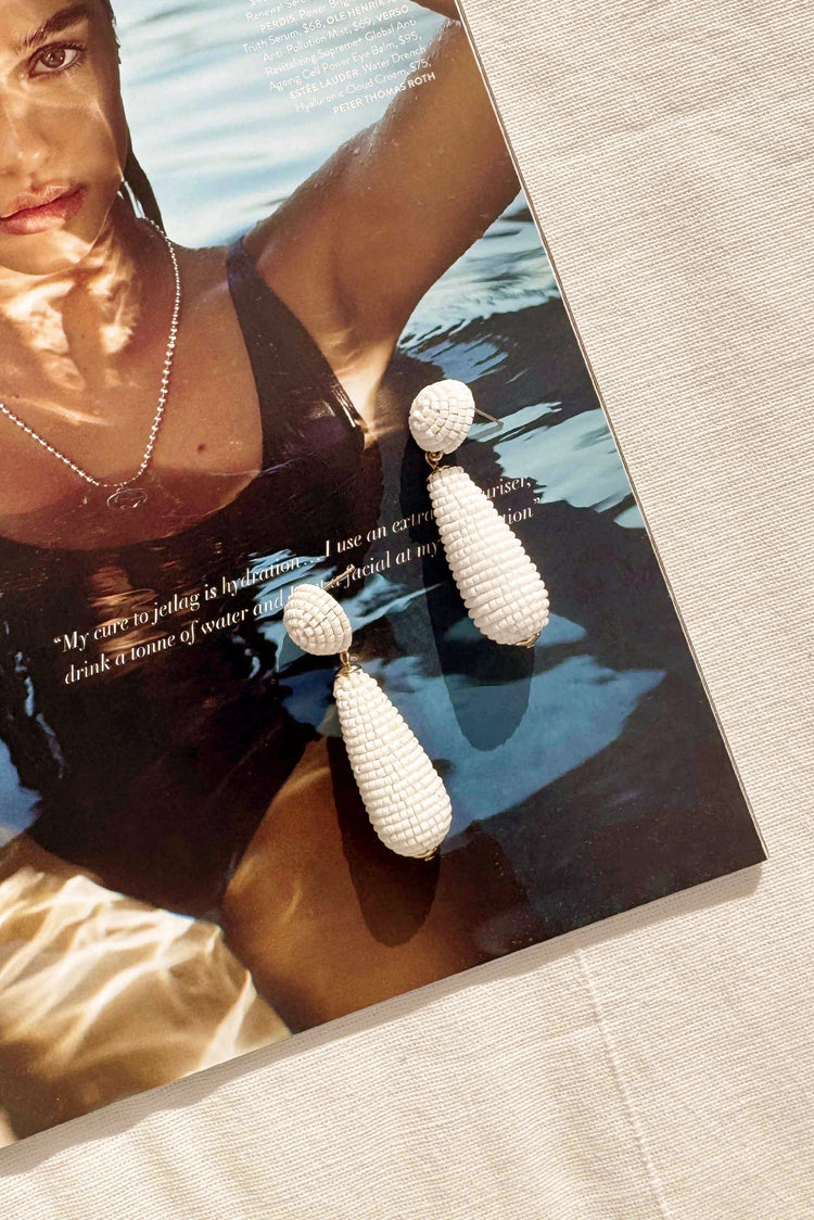 Serenade Earrings - White for women