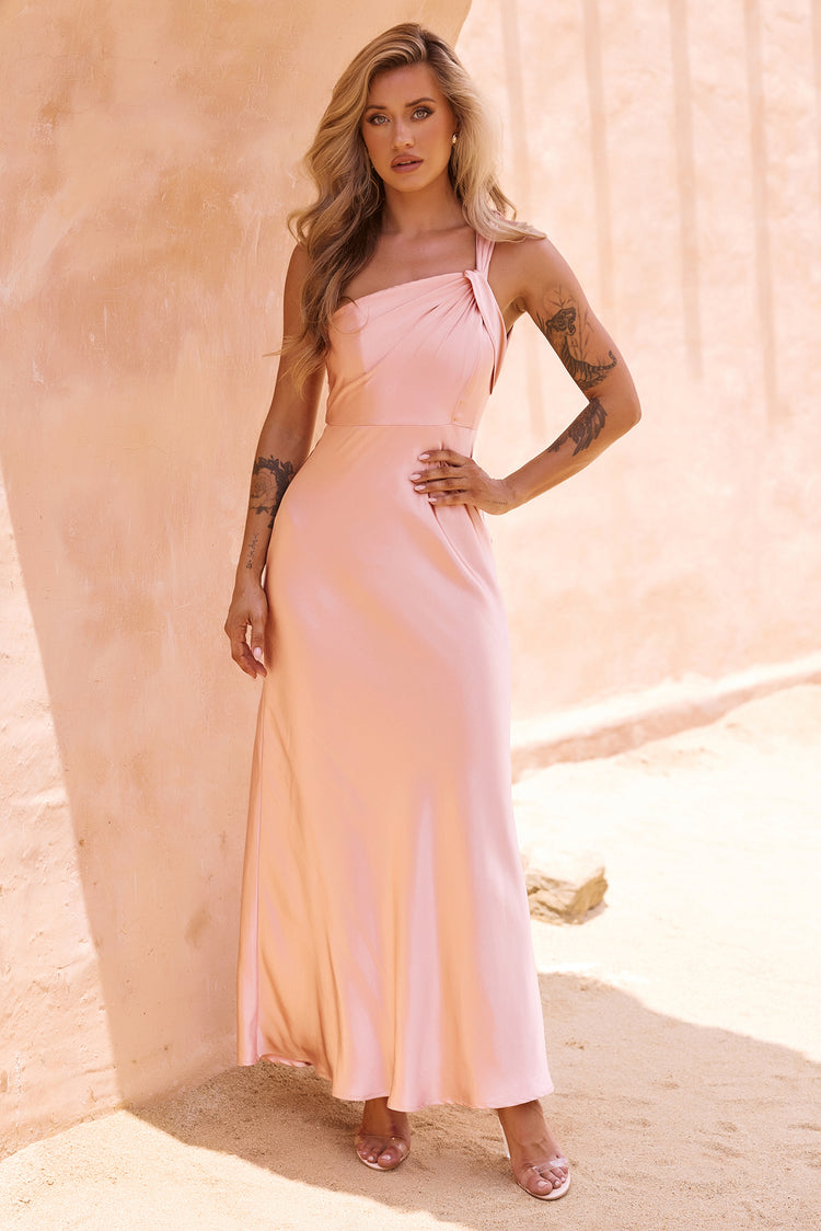 Serene Sway Maxi Dress - Blush for women