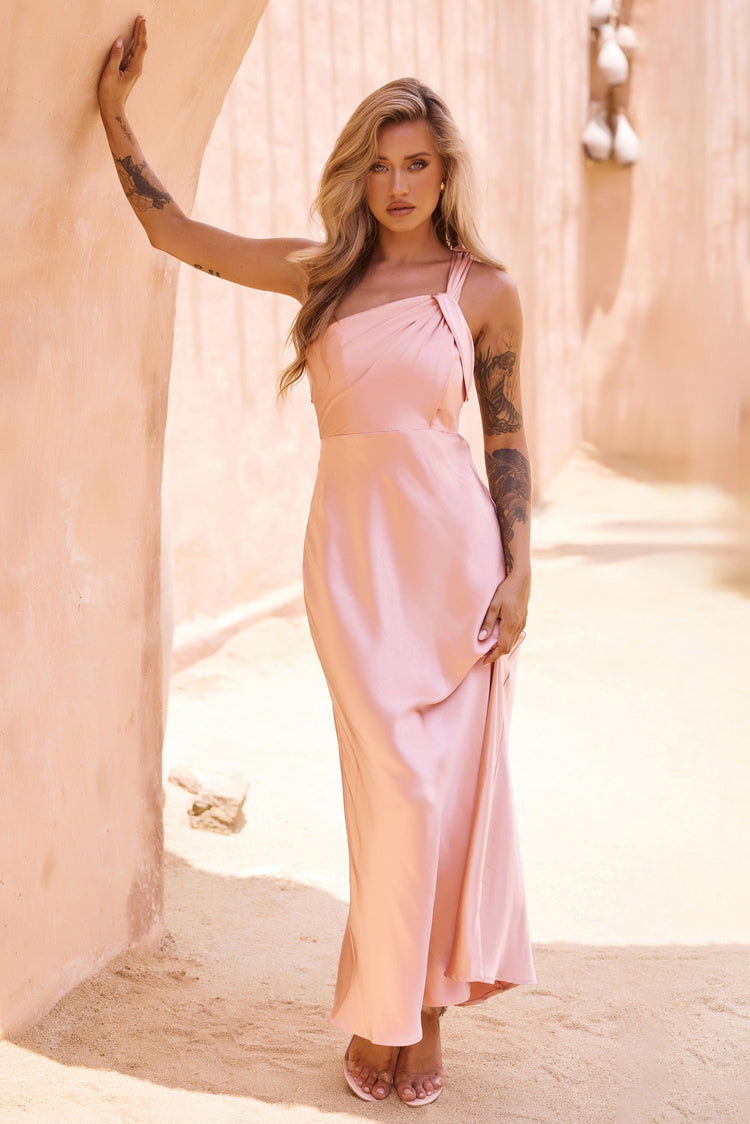 Serene Sway Maxi Dress - Blush for women