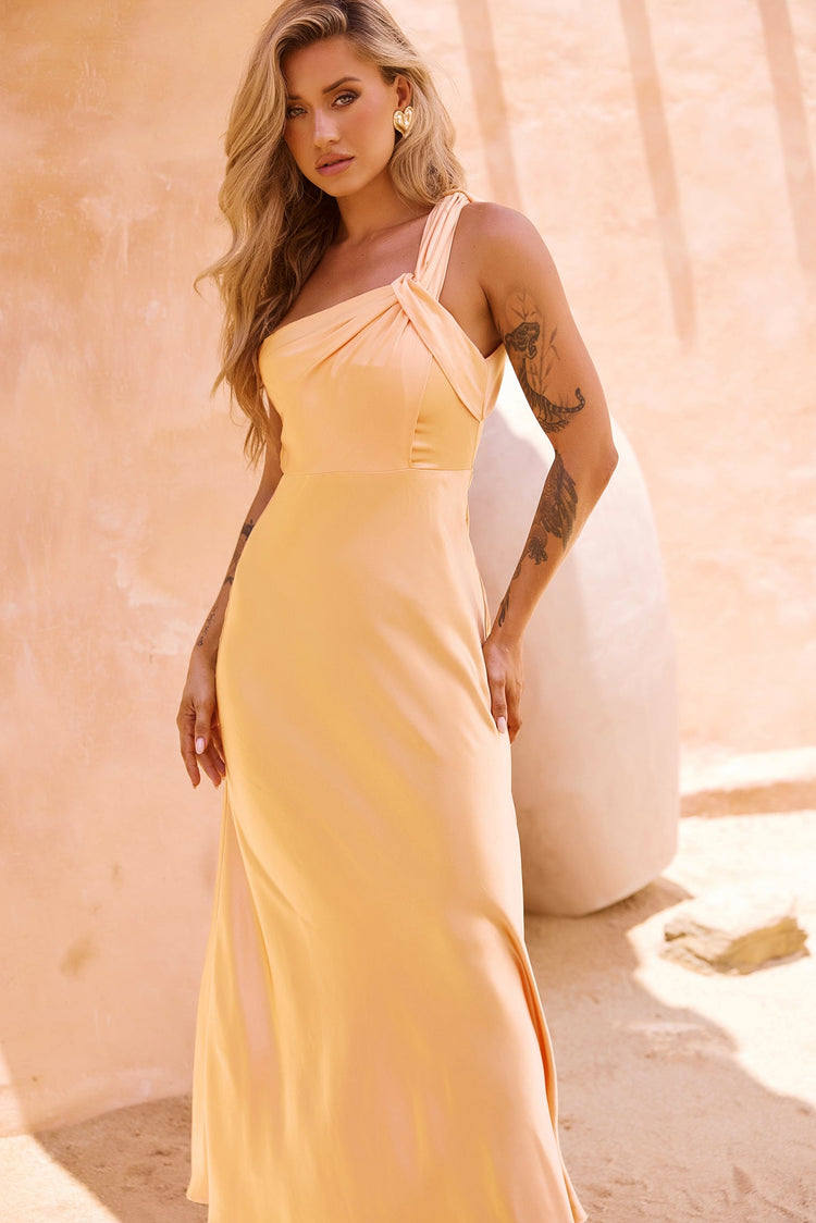 Serene Sway Maxi Dress - Orange for women