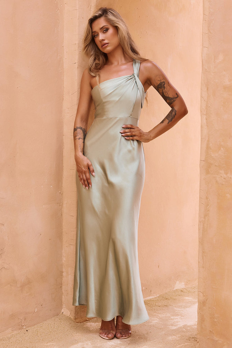 Serene Sway Maxi Dress - Sage for women