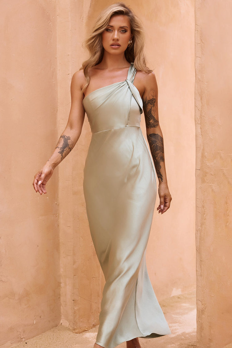 Serene Sway Maxi Dress - Sage for women