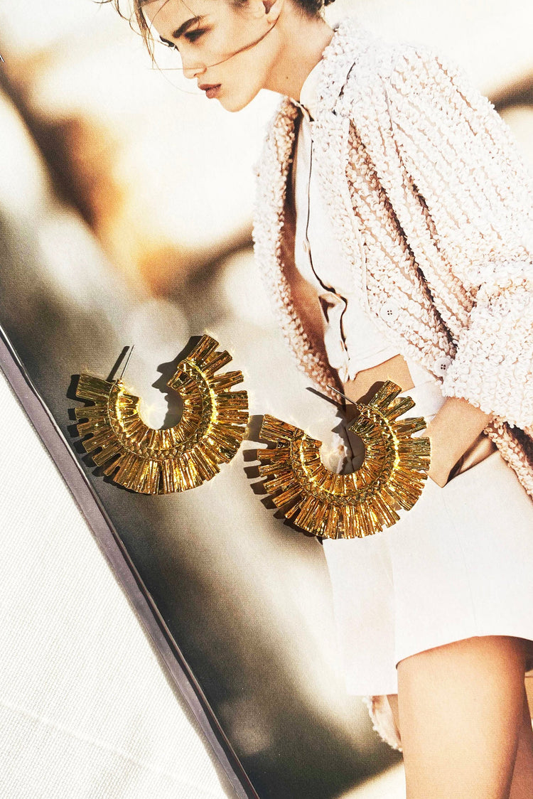Serra Earrings - Gold for women