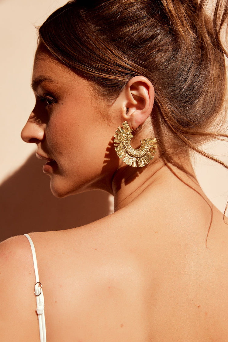 Serra Earrings - Gold for women