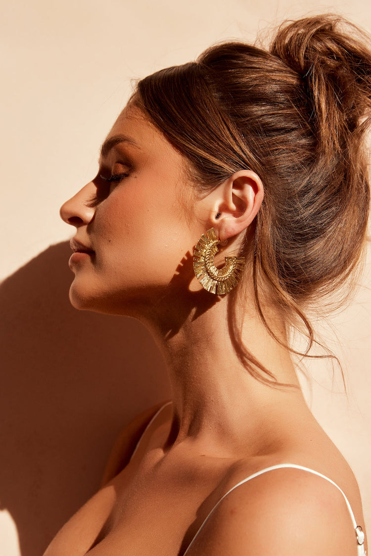 Serra Earrings - Gold for women