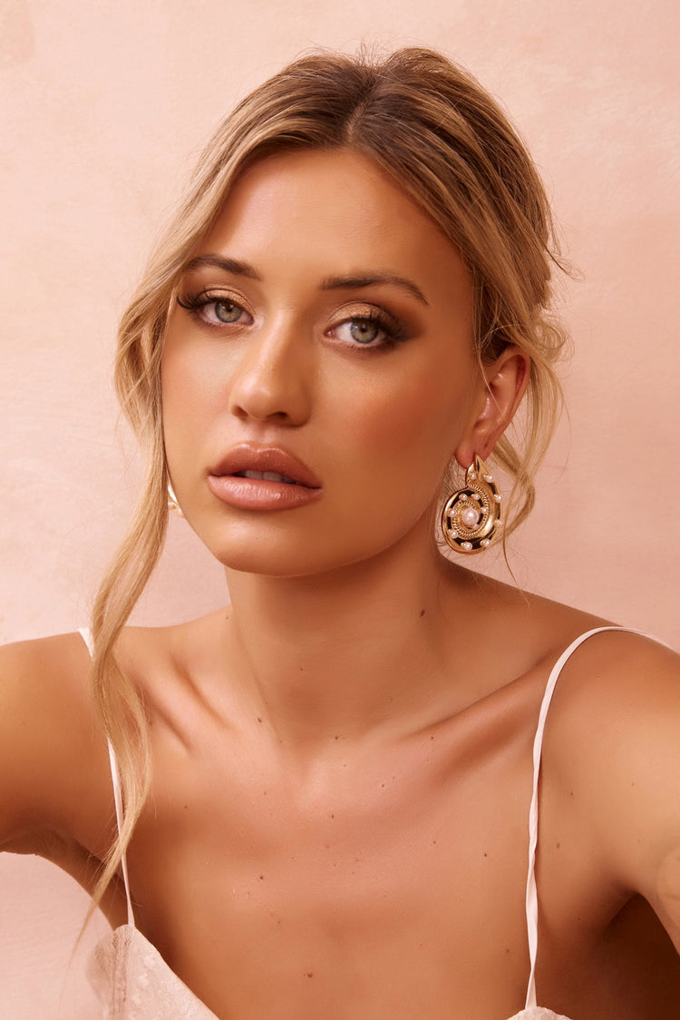 Sheer Seeker Earrings - Gold for women