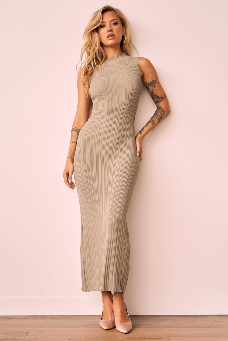 Significant Others Knit Midi Dress - Sage for women