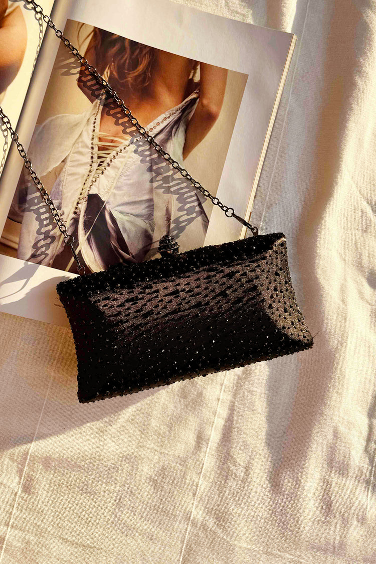 Slay the Night Clutch Bag - Black for women