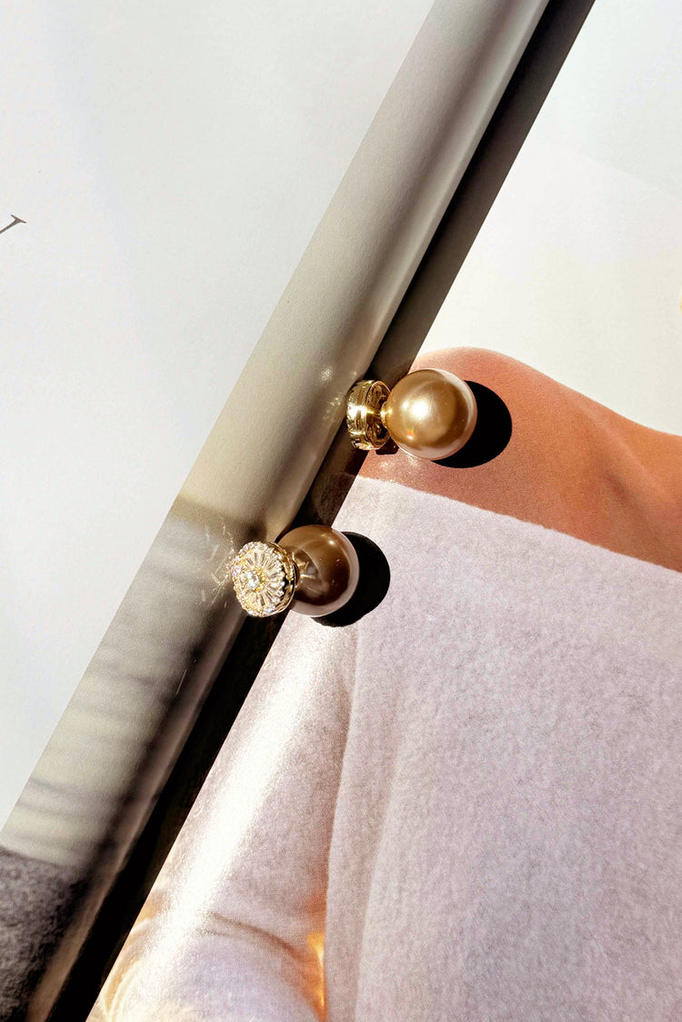 Solenne Earrings - Champagne for women