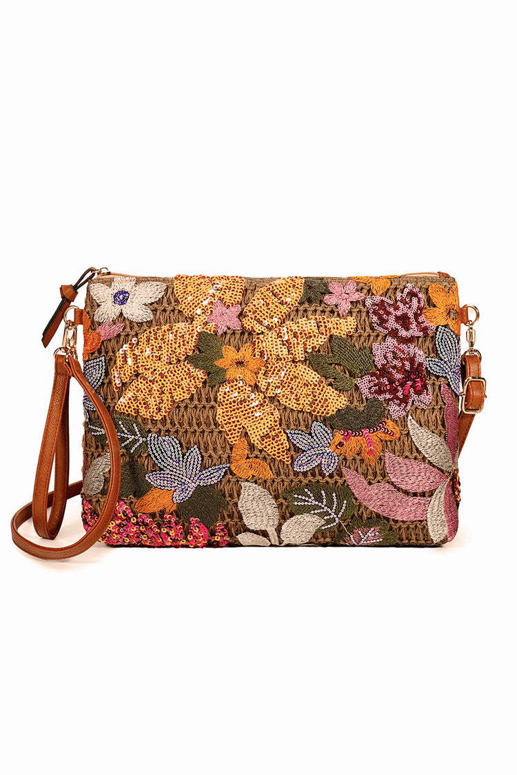 Solstice Weave Bag - Orange Multi for women