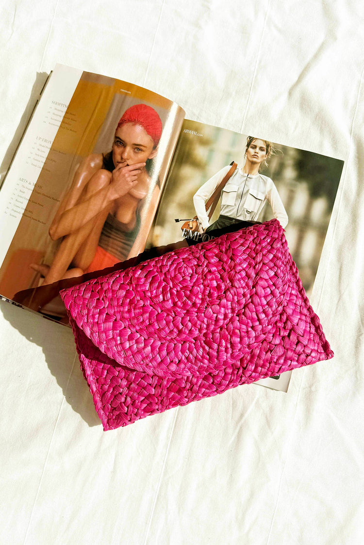 Stay Closer Clutch Bag - Hot Pink for women