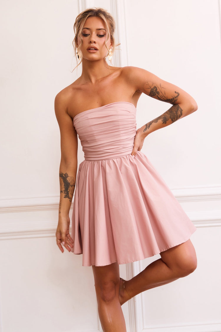 Sugar Crush Mini Dress - Blush for women
