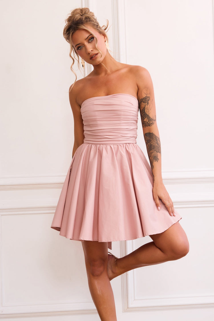 Sugar Crush Mini Dress - Blush for women