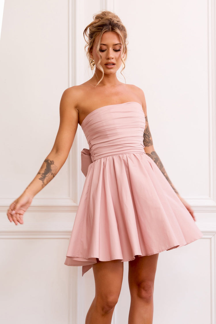 Sugar Crush Mini Dress - Blush for women