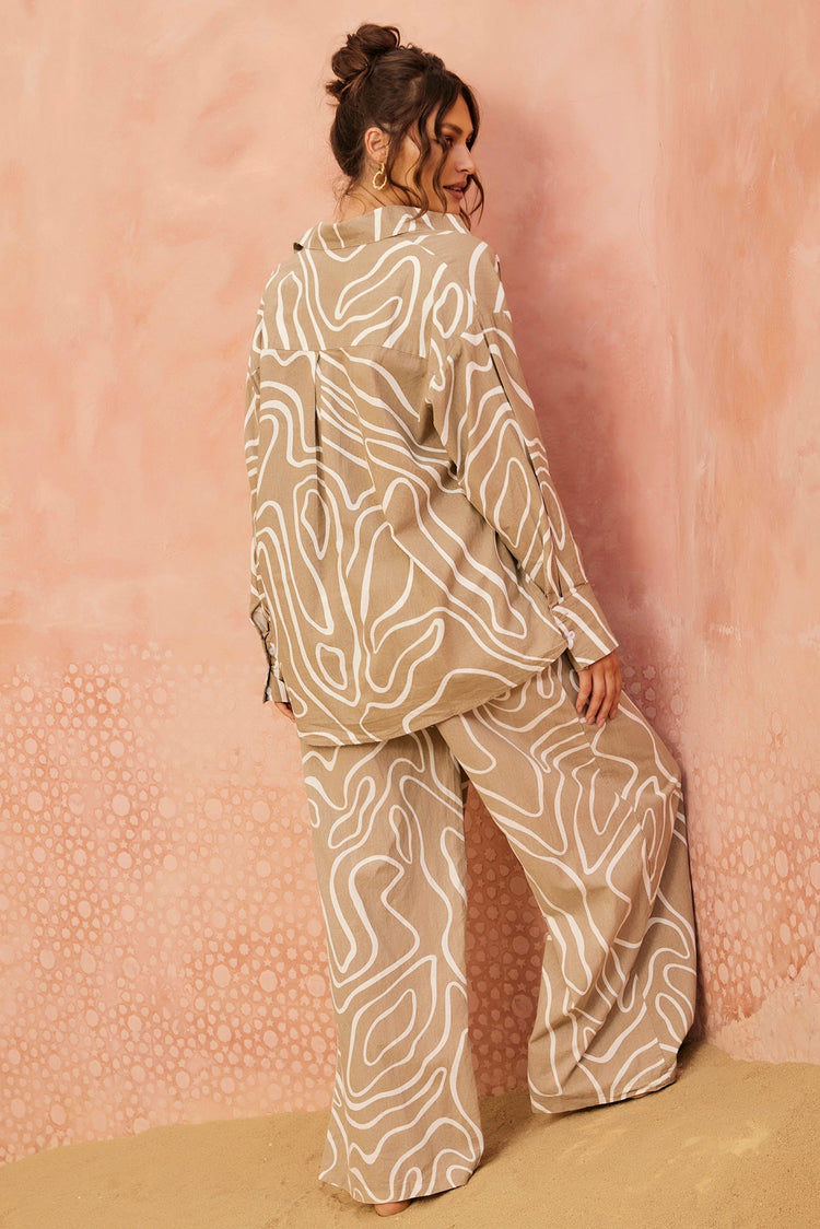 Sunlights In Capri Pants - Beige for women