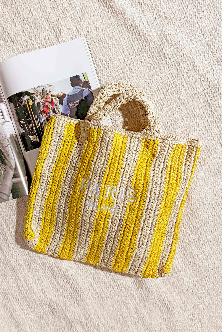 Sunlit Voyage Tote Bag - Lemon for women