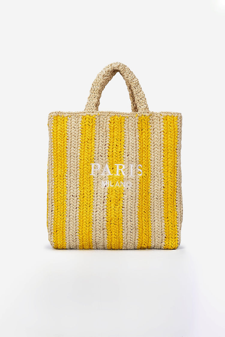 Sunlit Voyage Tote Bag - Lemon for women