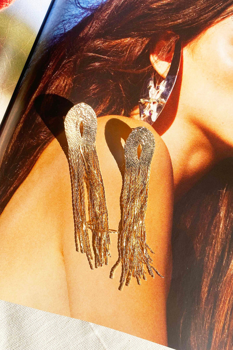 Sunshine Moon Earrings - Gold for women