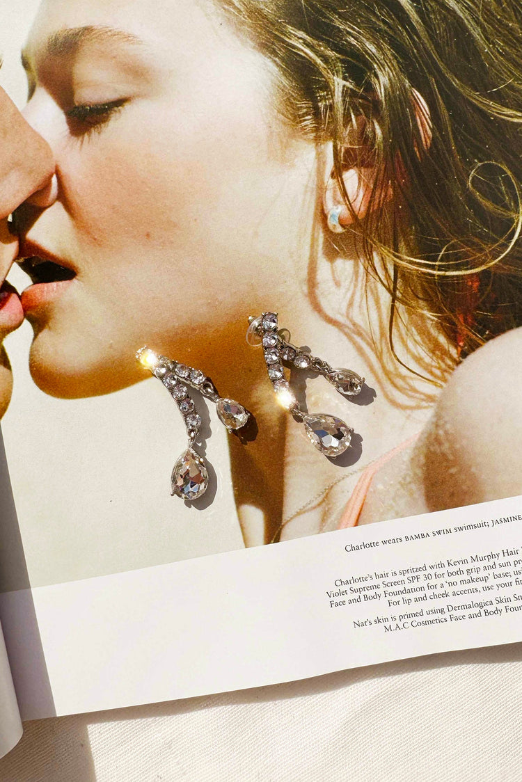 Take A Moment Earrings - Silver for women