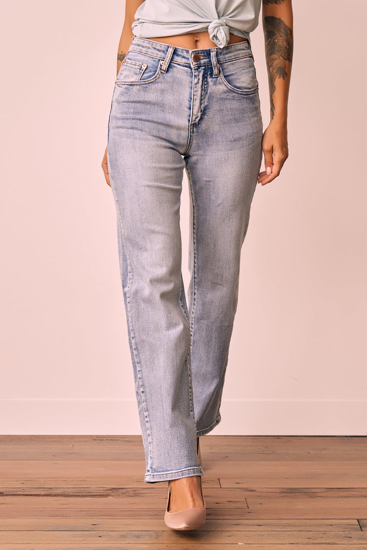 The Only Carrie Jeans - Washed Blue for women