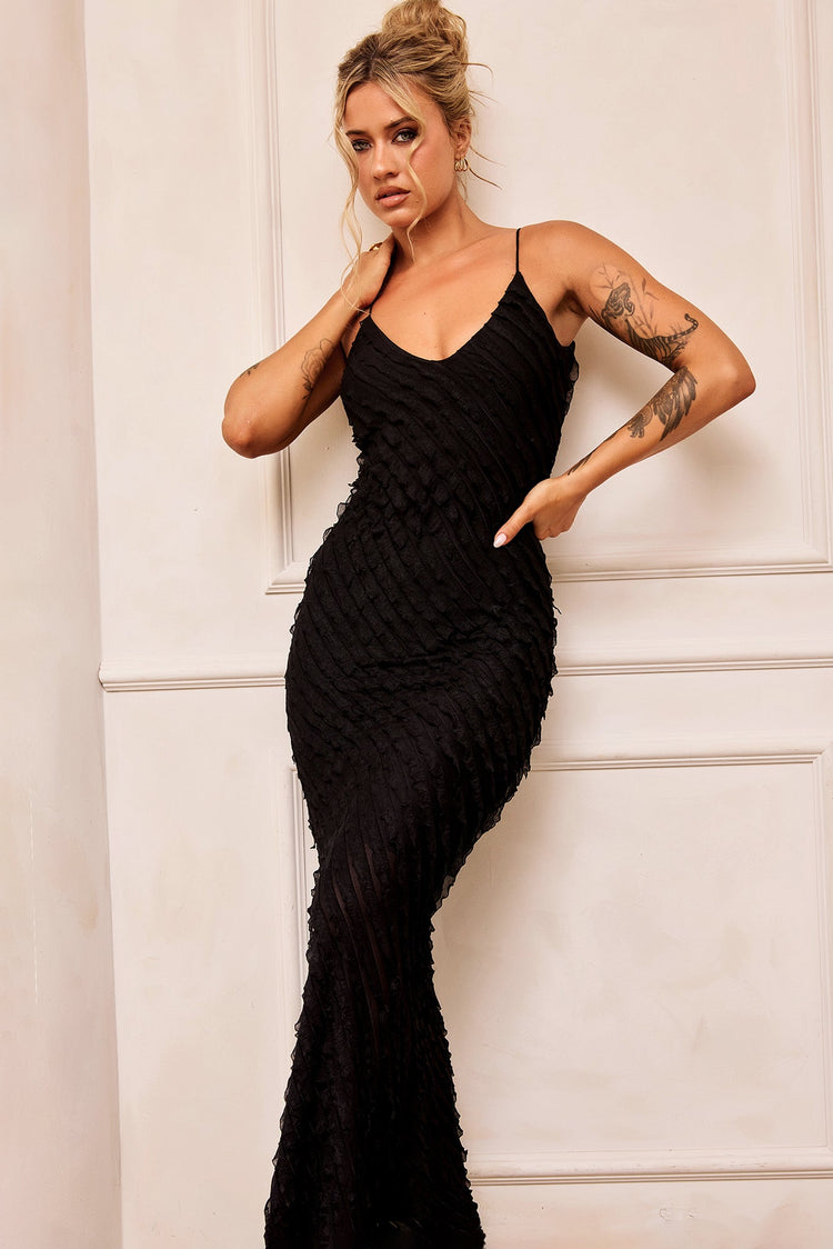 Thelma Maxi Dress - Black for women