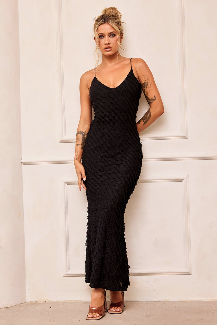 Thelma Maxi Dress - Black for women