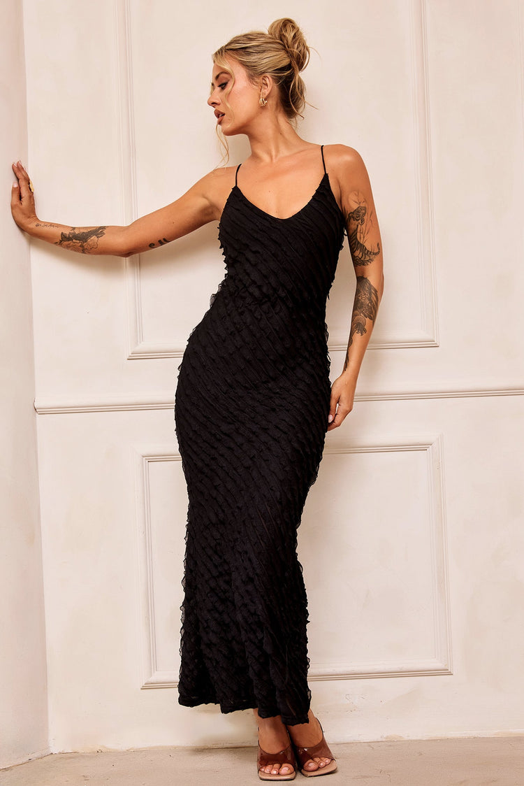 Thelma Maxi Dress - Black for women