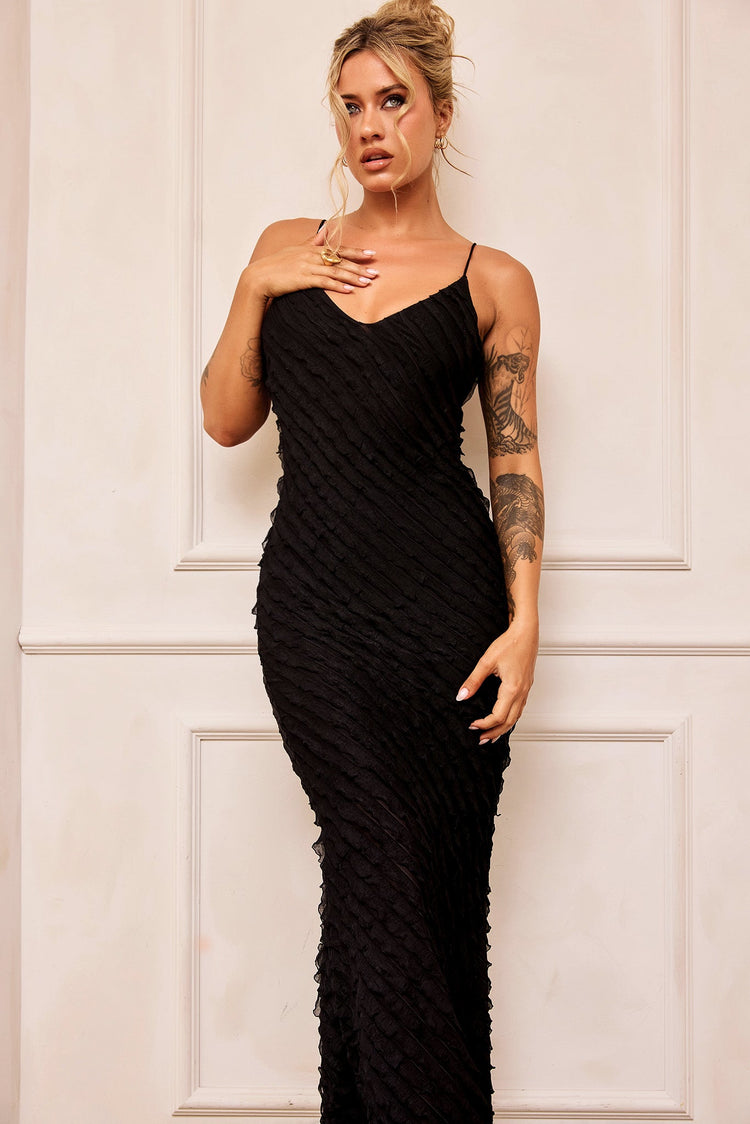 Thelma Maxi Dress - Black for women