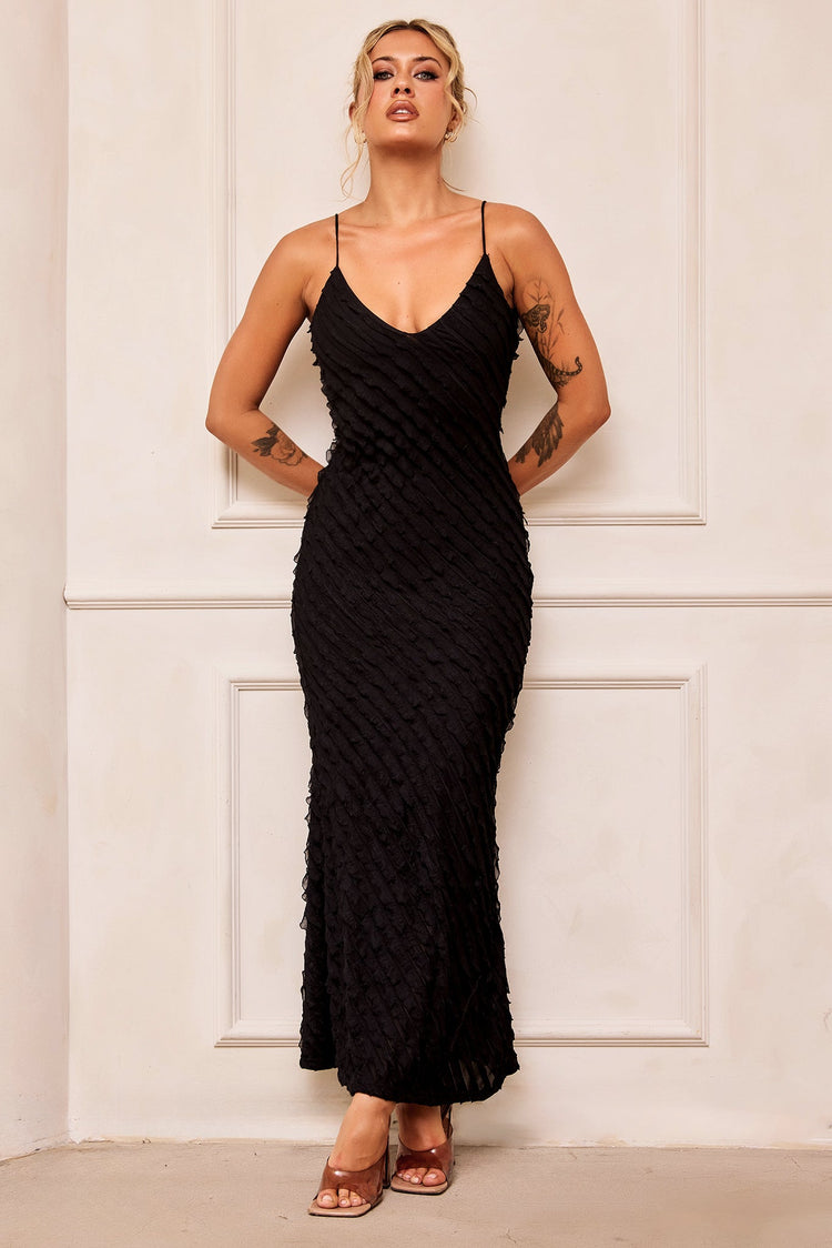 Thelma Maxi Dress - Black for women