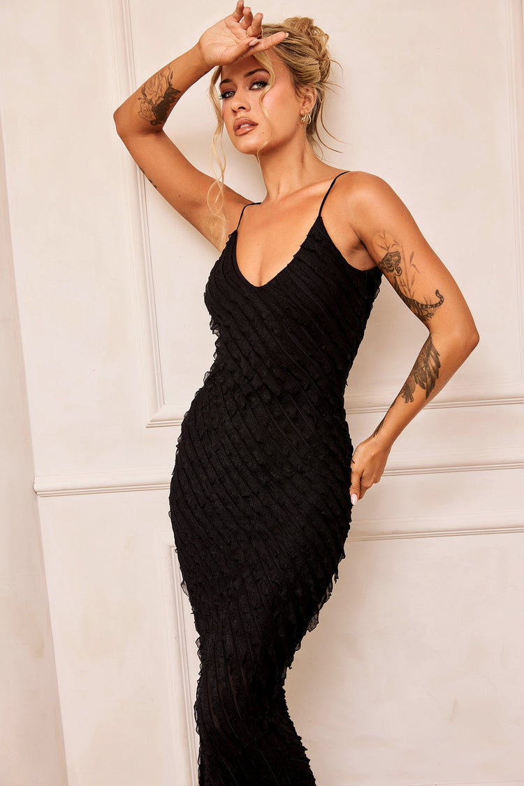 Thelma Maxi Dress - Black for women