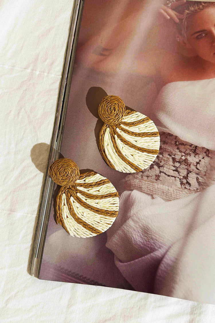 Touch Of Natural Earrings - Multi for women