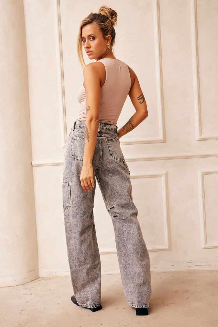 Understated Jeans - Charcoal for women