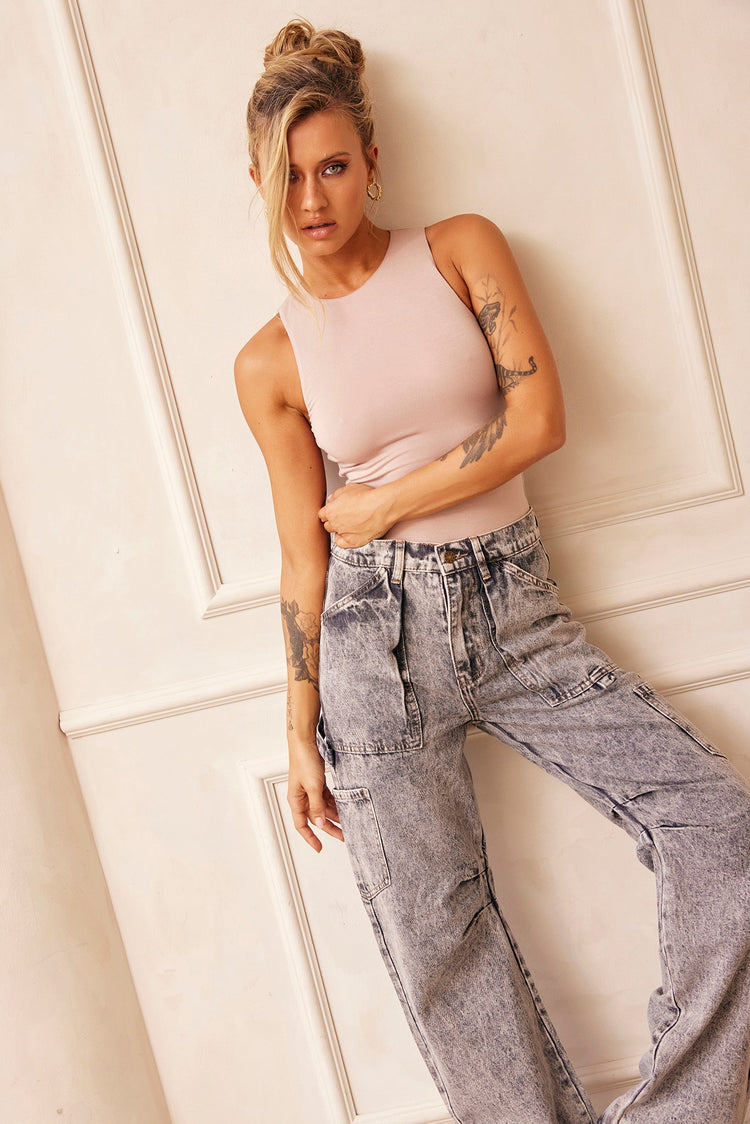 Understated Jeans - Charcoal for women