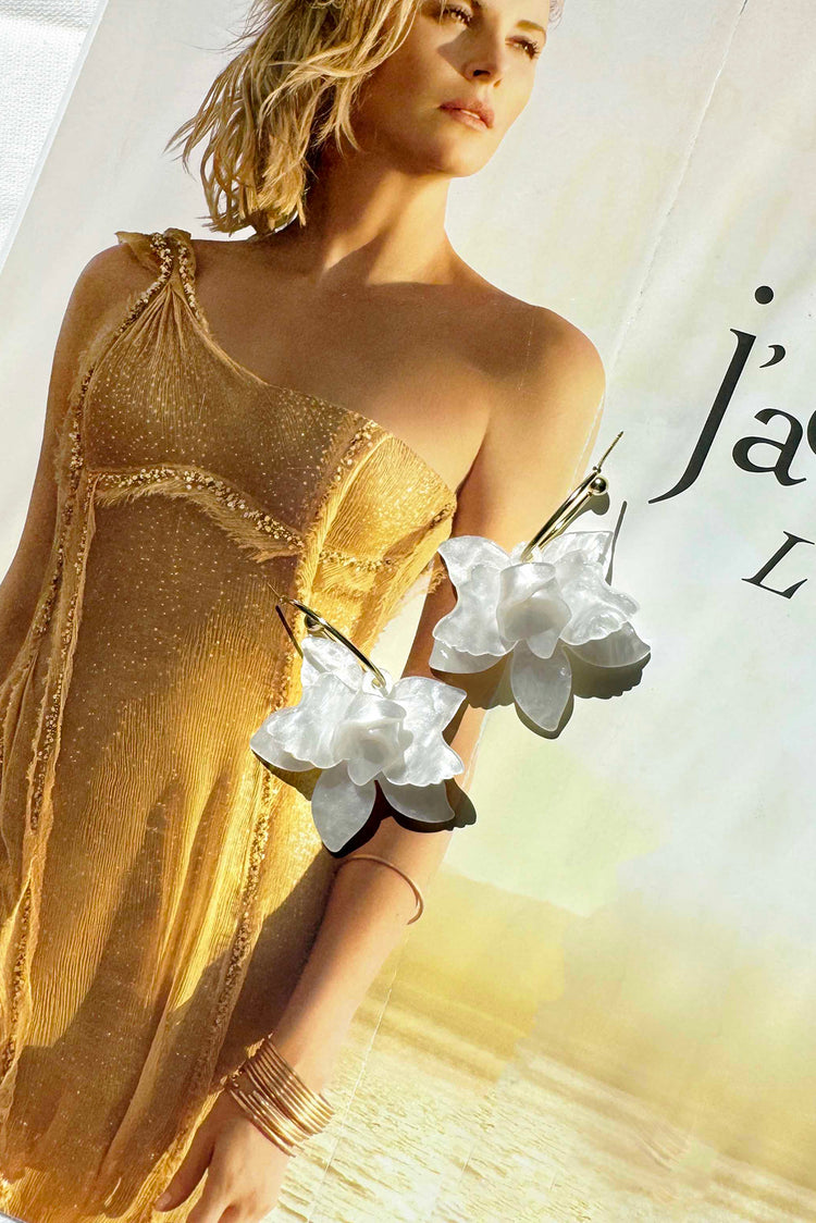 Upstate Earrings - White for women