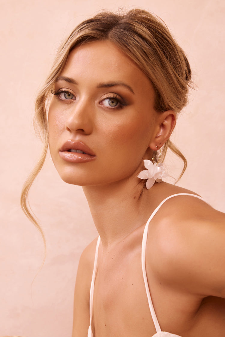 Upstate Earrings - White for women