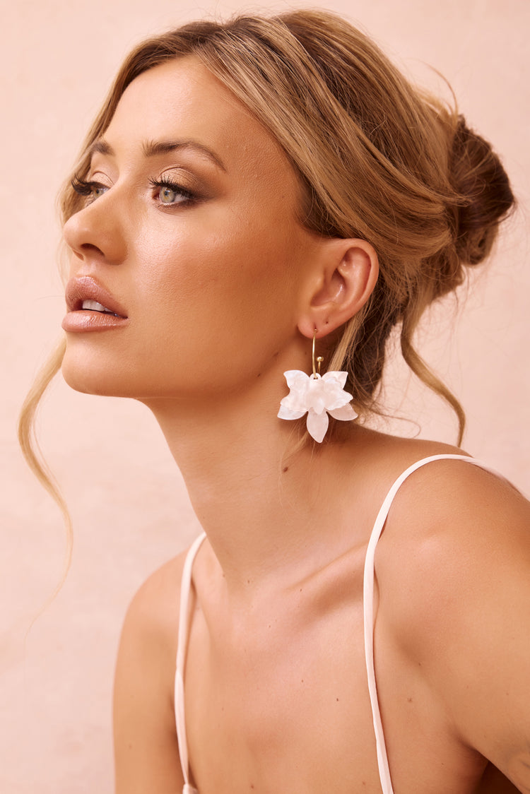 Upstate Earrings - White for women