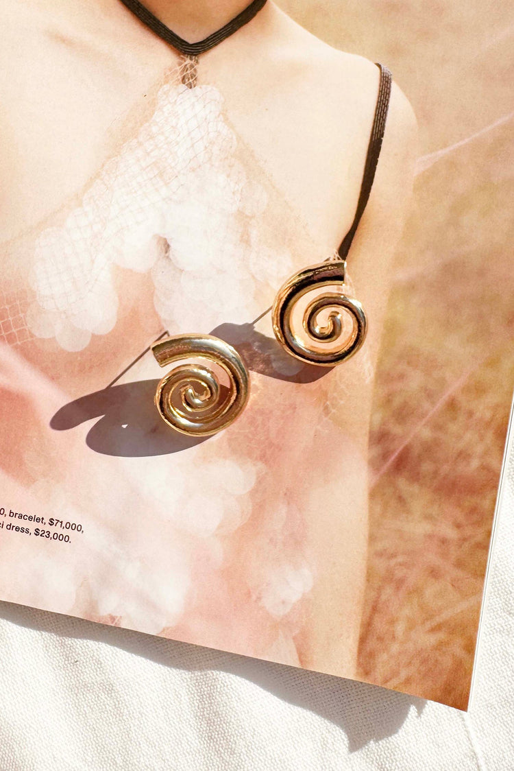 We Swing Earrings - Gold for women
