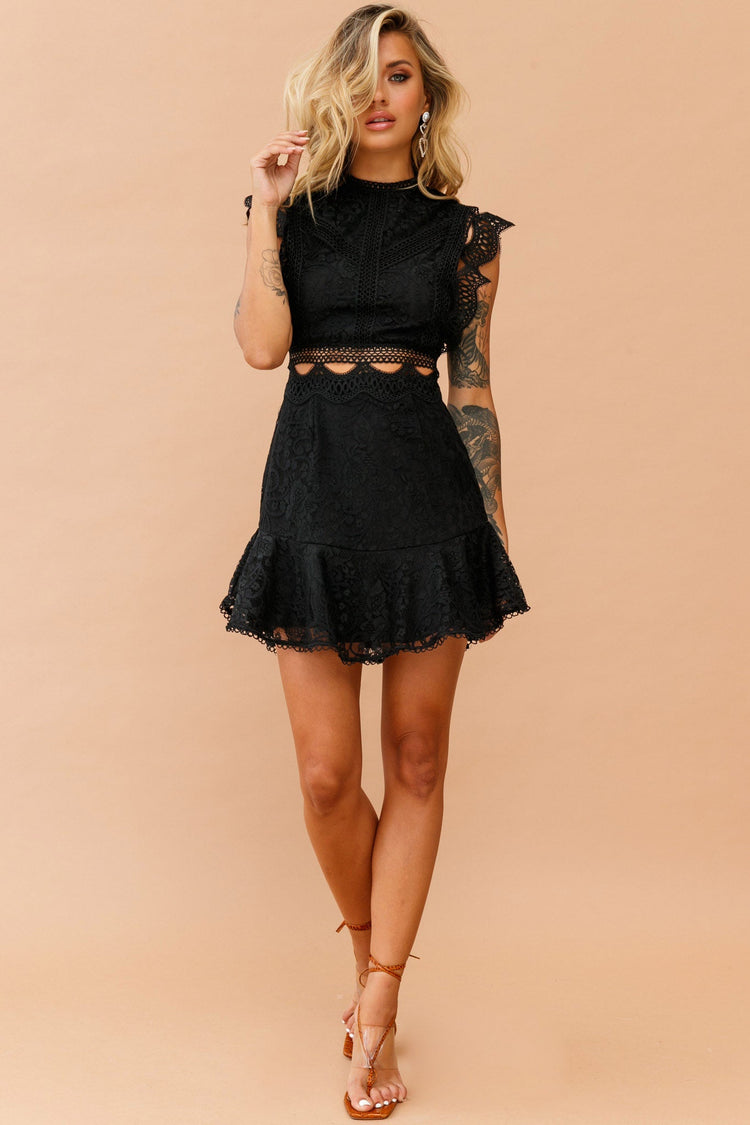 Worth The Chase Dress - Black for women