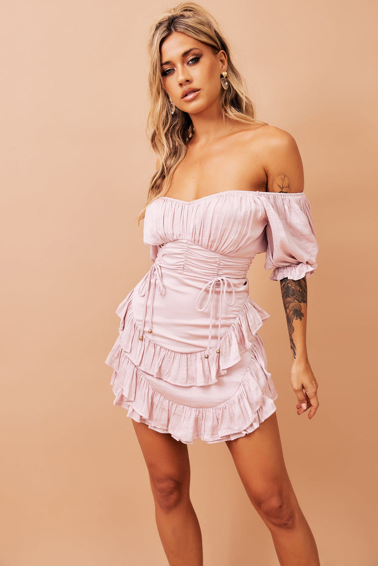 Honey Sweet Dress - Blush DRESSES Sage and Paije