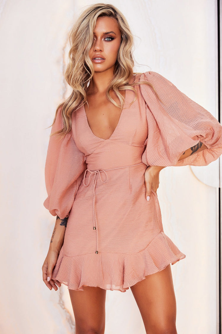 Isla Mini Dress - Rose DRESSES Sage and Paije