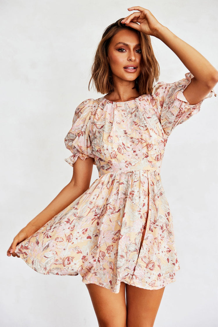 La Perla Mini Dress - Nude DRESSES Sage and Paije