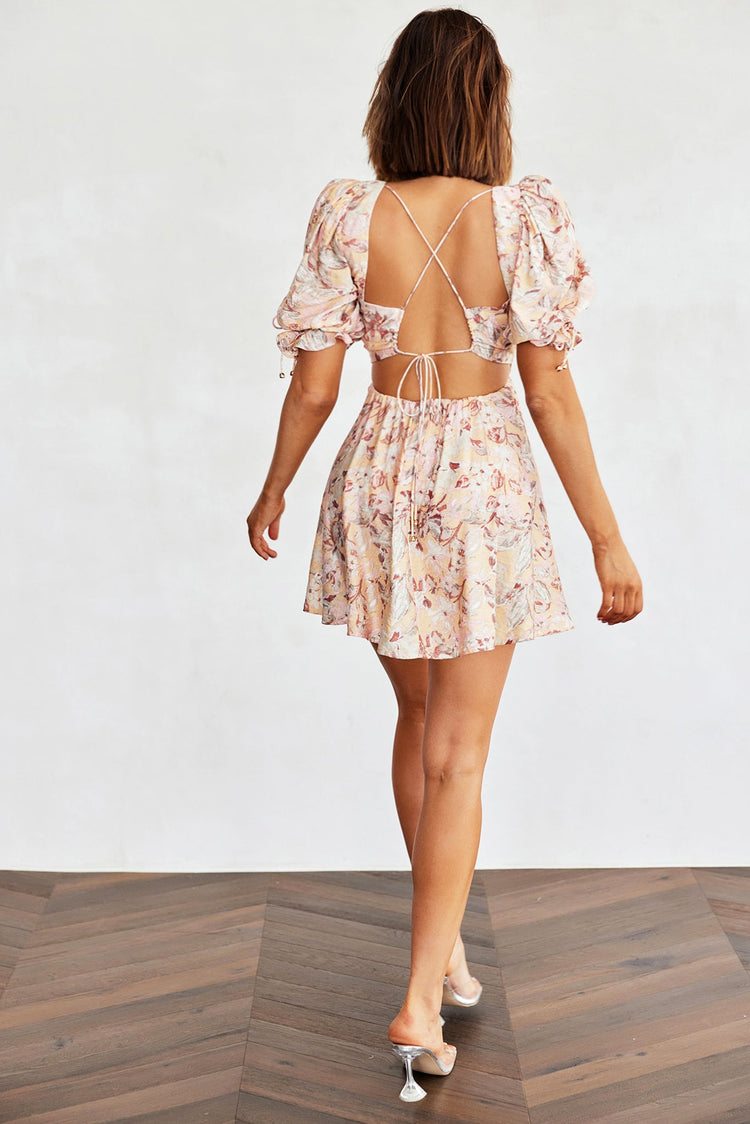 La Perla Mini Dress - Nude DRESSES Sage and Paije