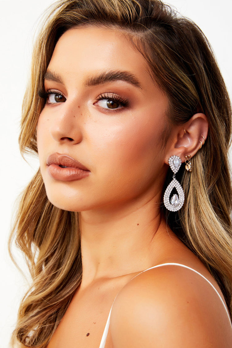 So Obsessed Earrings - Silver ACCESSORIES Sage and Paije